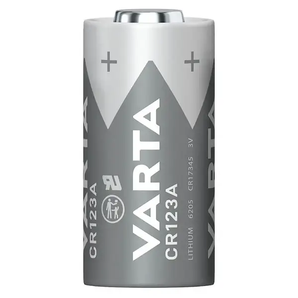 Батарейка Varta 16340 (CR-123A) bat(3B) Lithium 1шт PHOTO (06205301401)