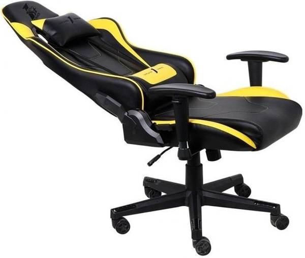 Комп'ютерне крісло для геймера 1STPLAYER FK2 black/yellow