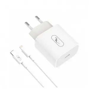 Мережевий зарядний пристрій SkyDolphin SC38T White + Lightning cable (MZP-000182)