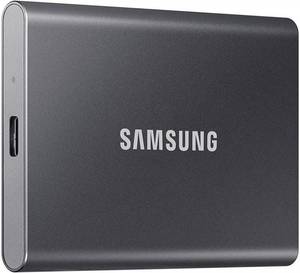 SSD накопичувач Samsung T7 2 TB Titan Gray (MU-PC2T0T/WW) SSD накопичувач Samsung T7 2 TB Titan Gray (MU-PC2T0T/WW)