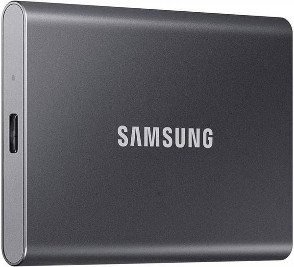 SSD накопичувач Samsung T7 2 TB Titan Gray (MU-PC2T0T/WW)