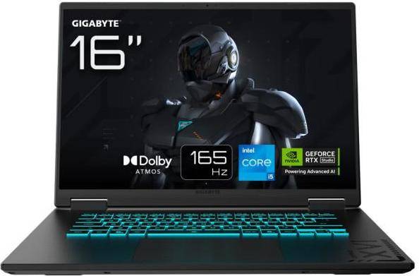 Ноутбук GIGABYTE Gaming A16 CTH Black Steel (CTHH3UA893SD)