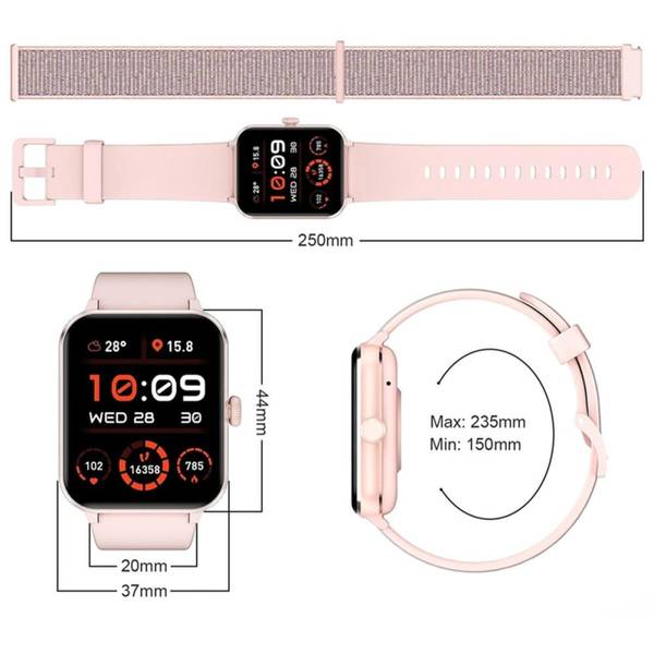 Смарт-годинник Blackview R50 Pink (6931548317524)