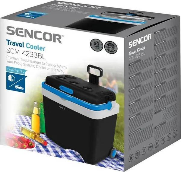 Термоелектричний автохолодильник Sencor SCM 4233BL