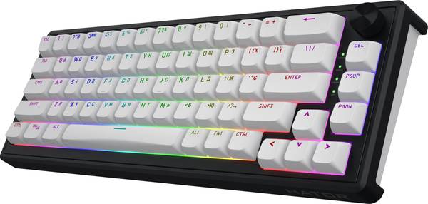 Клавіатура HATOR Skyfall 65 Wireless Black-White (HTK3160UA)