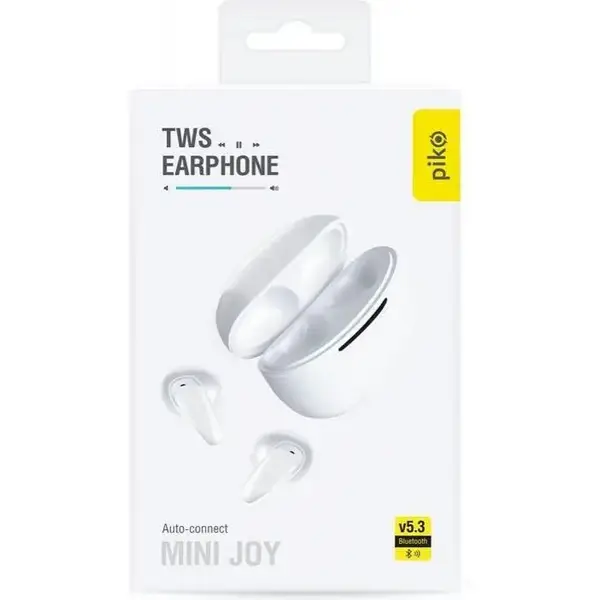Навушники TWS Piko TWS-MiniJoy White (1283126583421)