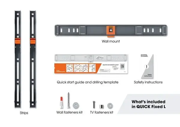Настінне кріплення VOGELS TVM 1603 Black (1816030)
