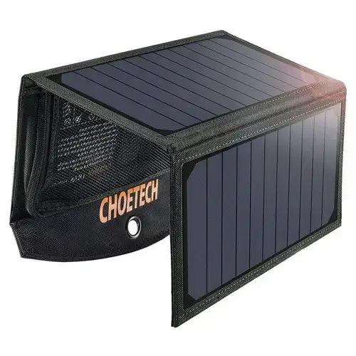 Зарядний пристрій на сонячній батареї Choetech Solar panel 19 Watt (SC001)