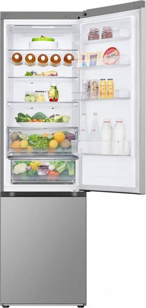 Холодильник з морозильною камерою LG GC-B509FNMW