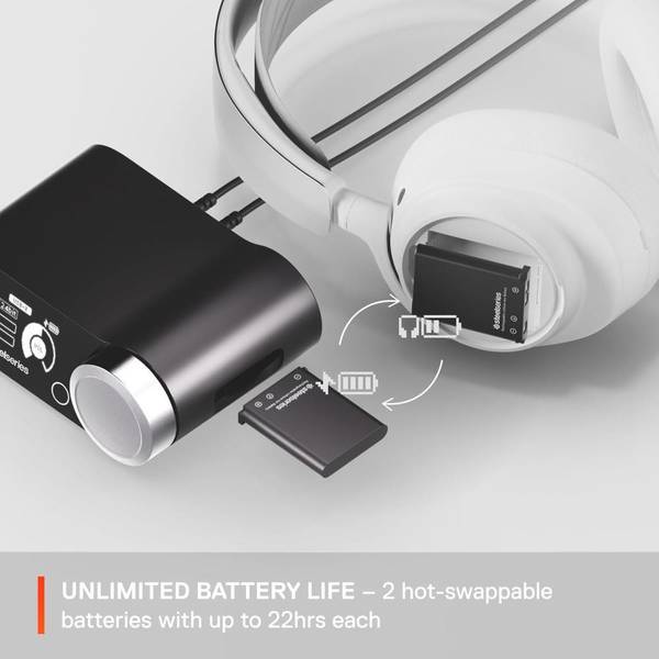 Наушники с микрофоном SteelSeries Arctis Nova Pro Wireless X White (61525)