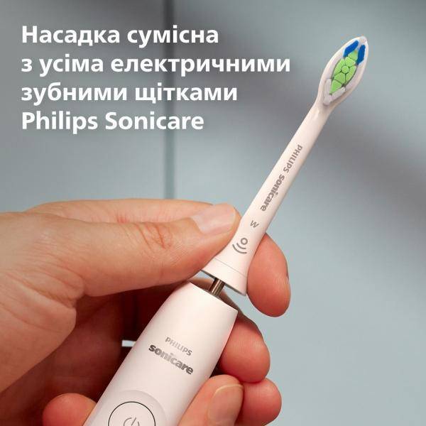 Насадка для електричної зубної щітки Philips Sonicare W2 Optimal White HX6068/87