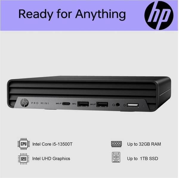 Неттоп HP Pro 400-G9 Mini (884V0EA)