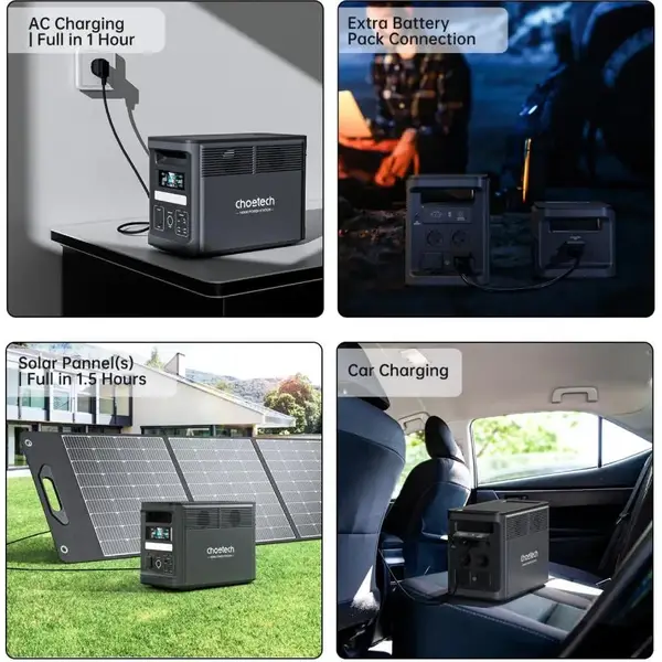 Зарядна станція Choetech BS065 (BS065-EU-BK)