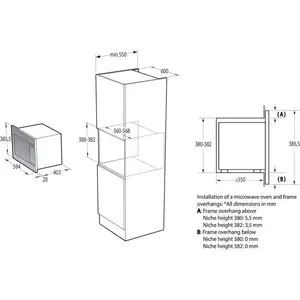 Мікрохвильовка з грилем Gorenje BMI251SG3BG Мікрохвильовка з грилем Gorenje BMI251SG3BG