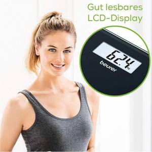 Ваги підлогові електронні Beurer GS 10 Black