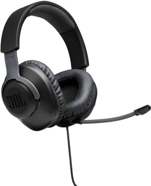 Навушники з мікрофоном JBL Quantum 100 Black (JBLQUANTUM100BLK)