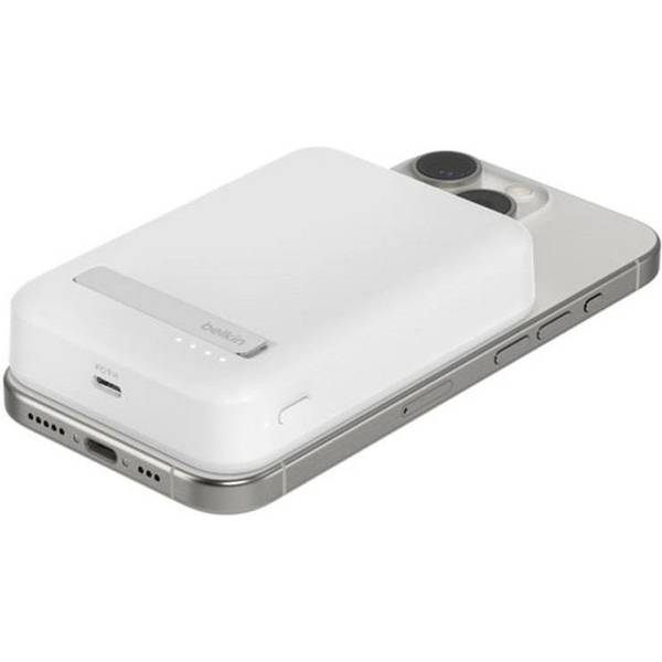 Зовнішній акумулятор (павербанк) Belkin BoostCharge Pro 8K 8000mAh 15W White (BPD007BTWH)