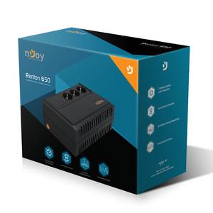 Лінійно-інтерактивне ДБЖ NJOY Renton 650 (PWUP-LI065RE-CG01B) Лінійно-інтерактивне ДБЖ NJOY Renton 650 (PWUP-LI065RE-CG01B)