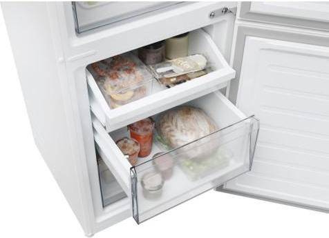 Холодильник з морозильною камерою Candy CNCQ2T518EW