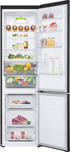 Холодильник з морозильною камерою LG GW-B509FXFW
