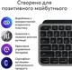 Комплект (клавіатура, миша) Logitech MX Keys S Combo for Mac Space Gray (920-012845)
