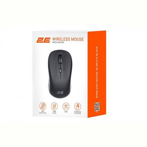 Миша 2E MF216 WL Black (2E-MF216WB)