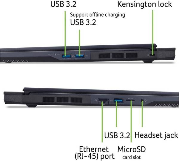 Ноутбук Acer Predator Helios Neo 16 AI PHN16-73-70H9 Abyssal Black (NH.QX5EU.001)