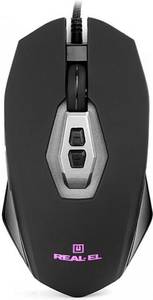 Миша REAL-EL RM-525 Black USB (EL123200029) Миша REAL-EL RM-525 Black USB (EL123200029)