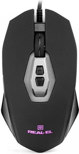 Миша REAL-EL RM-525 Black USB (EL123200029)