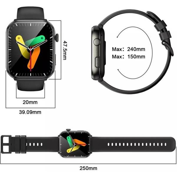 Смарт-годинник Blackview R60 Black