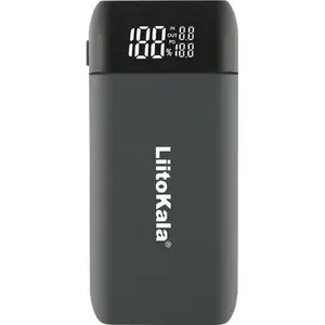 Зовнішній акумулятор (павербанк) LiitoKala Lii-MP2 7000mAh Gray (без АКБ) Зовнішній акумулятор (павербанк) LiitoKala Lii-MP2 7000mAh Gray (без АКБ)