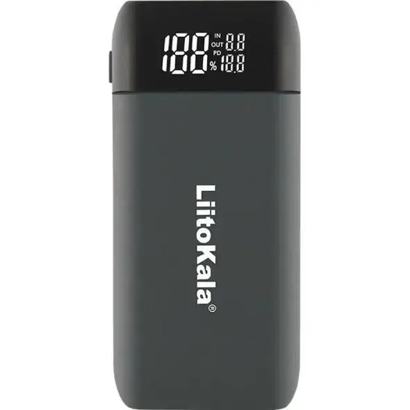 Зовнішній акумулятор (павербанк) LiitoKala Lii-MP2 7000mAh Gray (без АКБ)