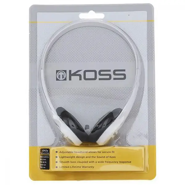 Наушники без микрофона Koss KPH7 White