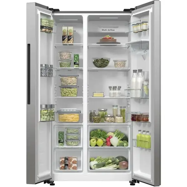 Холодильник з морозильною камерою Hisense RS711N4WCE