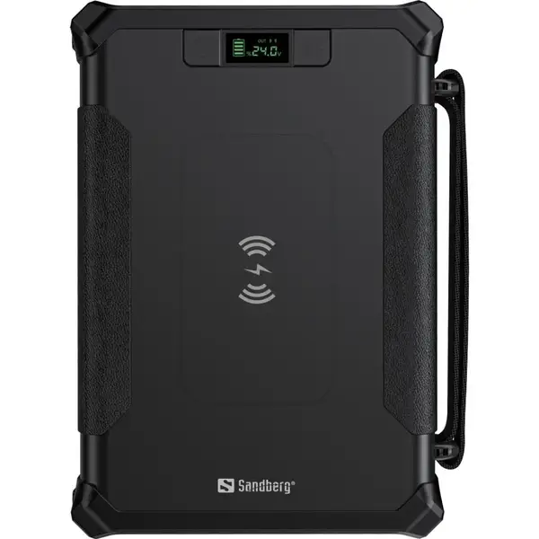 Зовнішній акумулятор (павербанк) Sandberg Survivor 96000mAh 8-in-1 Black