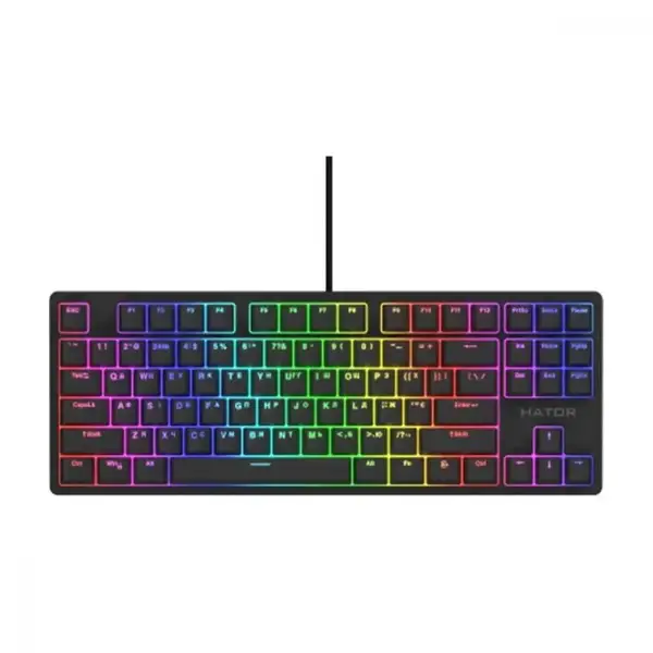 Клавіатура HATOR Rockfall 2 Mecha TKL orange Black (HTK-520)