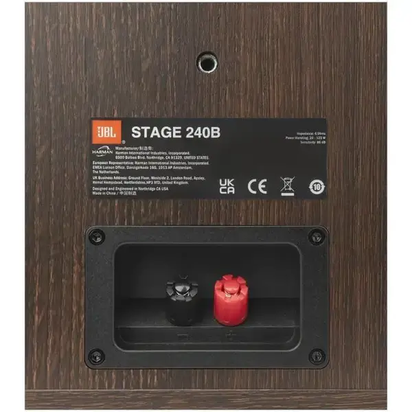 Акустичні колонки JBL Stage 240B Black (JBL240BBLK)