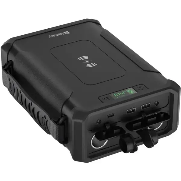 Зовнішній акумулятор (павербанк) Sandberg Survivor 96000mAh 8-in-1 Black
