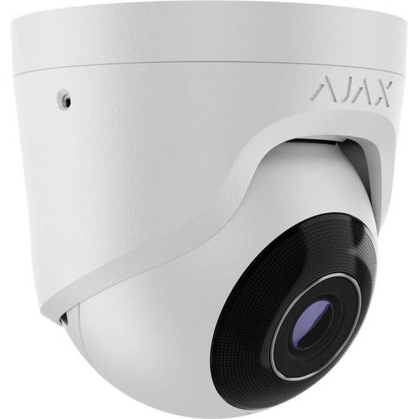 IP-камера відеоспостереження Ajax TurretCam 8 MP/2.8 mm White (000039323)