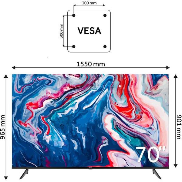 Телевізор HAIER H70K801UG