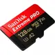 Карта пам'яті SanDisk 128 GB microSDXC UHS-I U3 Extreme Pro + SD Adapter SDSQXCD-128G-GN6MA