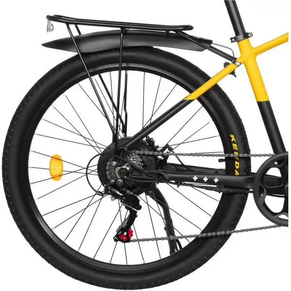 Електровелосипед 2E EB17 26" жовто-чорний (EB17)