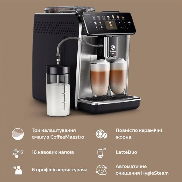 Кофемашина автоматическая Saeco GranAroma SM6585/00