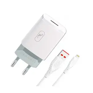 Мережевий зарядний пристрій SkyDolphin SC06L 1xUSB 2.4A White + Lightning (MZP-000178)