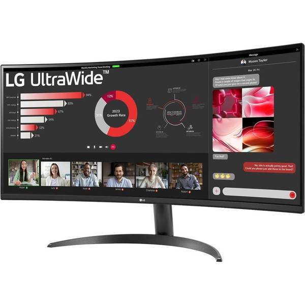 Монітор LG 34WR50QK-B