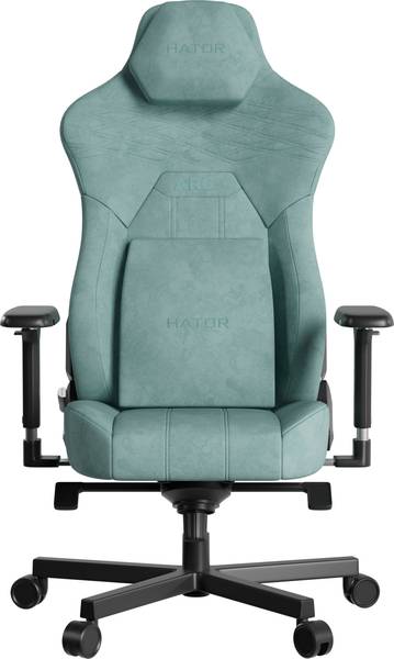 Комп'ютерне крісло для геймера HATOR Arc 3 XL Velour Turquoise (HTC3443XL)