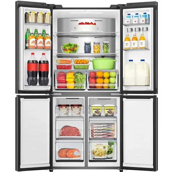 Холодильник з морозильною камерою Hisense RQ5P470SAFE