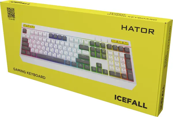 Клавіатура HATOR Icefall White (HTK405UA)