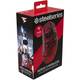 Мышь SteelSeries Aerox 3 Wireless Faze Clan Edition Red Black (62609)