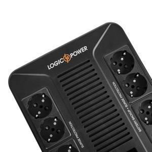 Лінійно-інтерактивний ДБЖ LogicPower LP-UL1000VA-8PS 600Вт (16162)